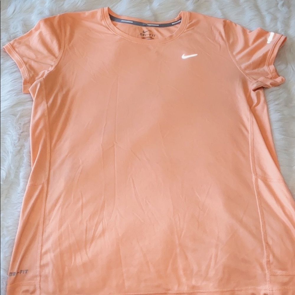 Peach Nike Dri-Fit Top
